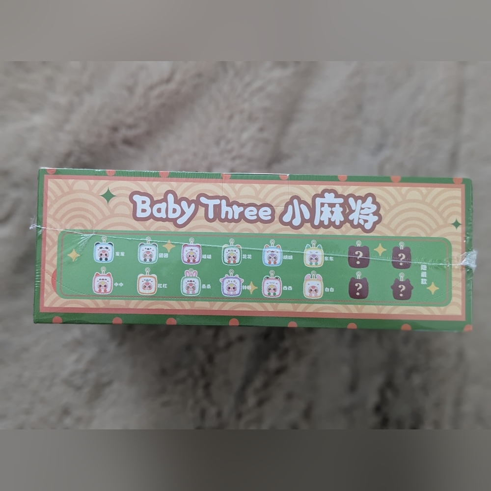 FULL CASE SEALED Baby Three Mahjong Plush doll Blind Boxes-9  Boxes Inside - Picture 2 of 8